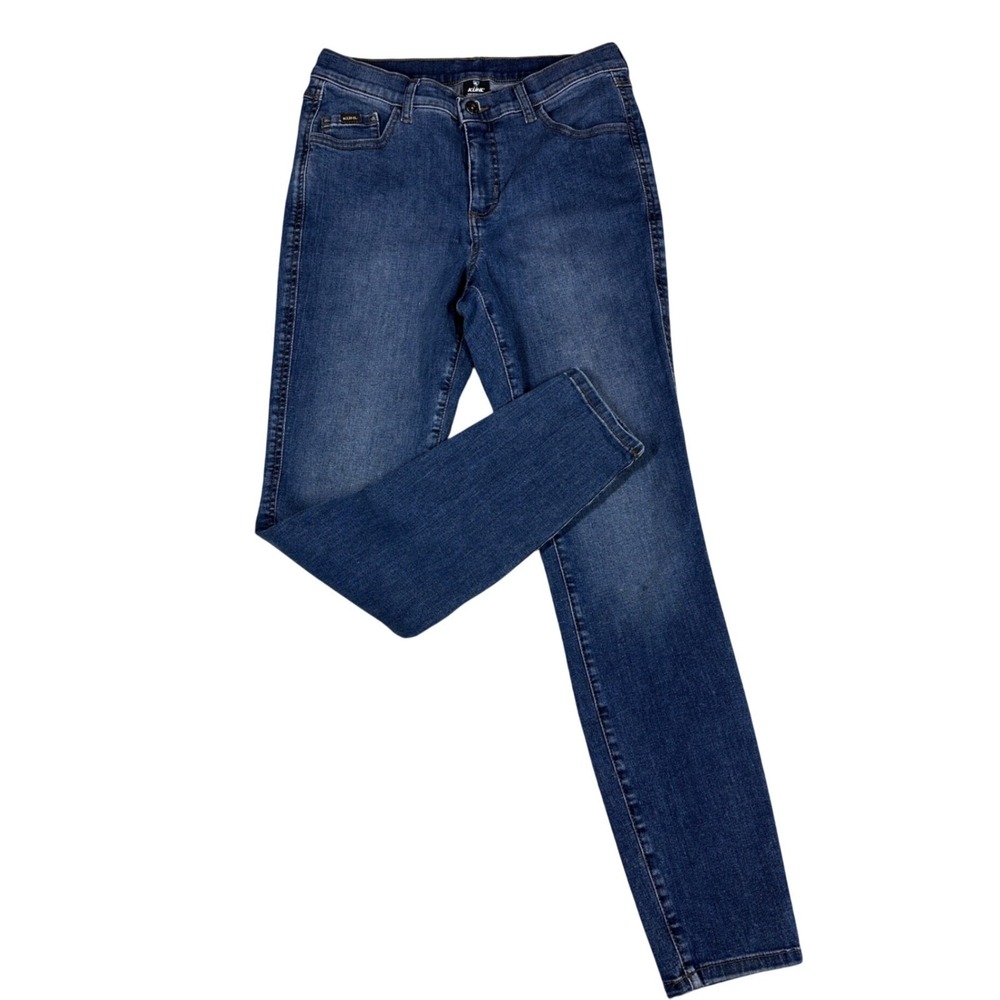 KUHL Jeans Kontour Flex Skinny Stretch Denim Womens 10 Reg10R Blue Pants Hiking